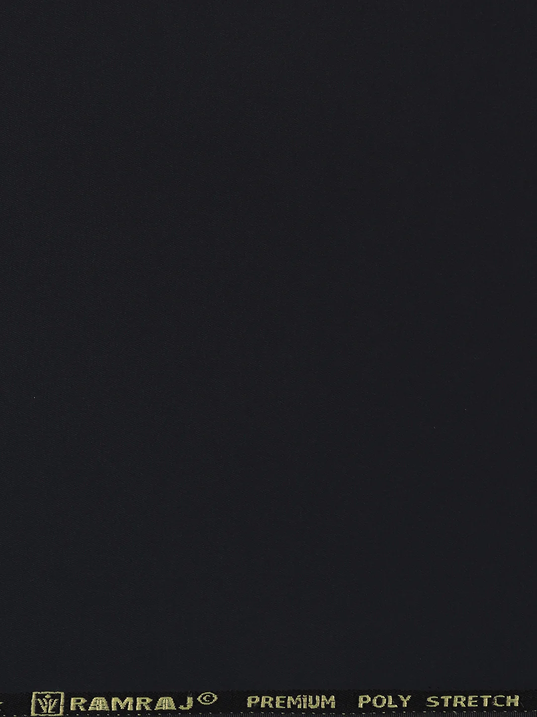 Poly Viscose Blue Plain Suiting Fabric Week Days - Image 3