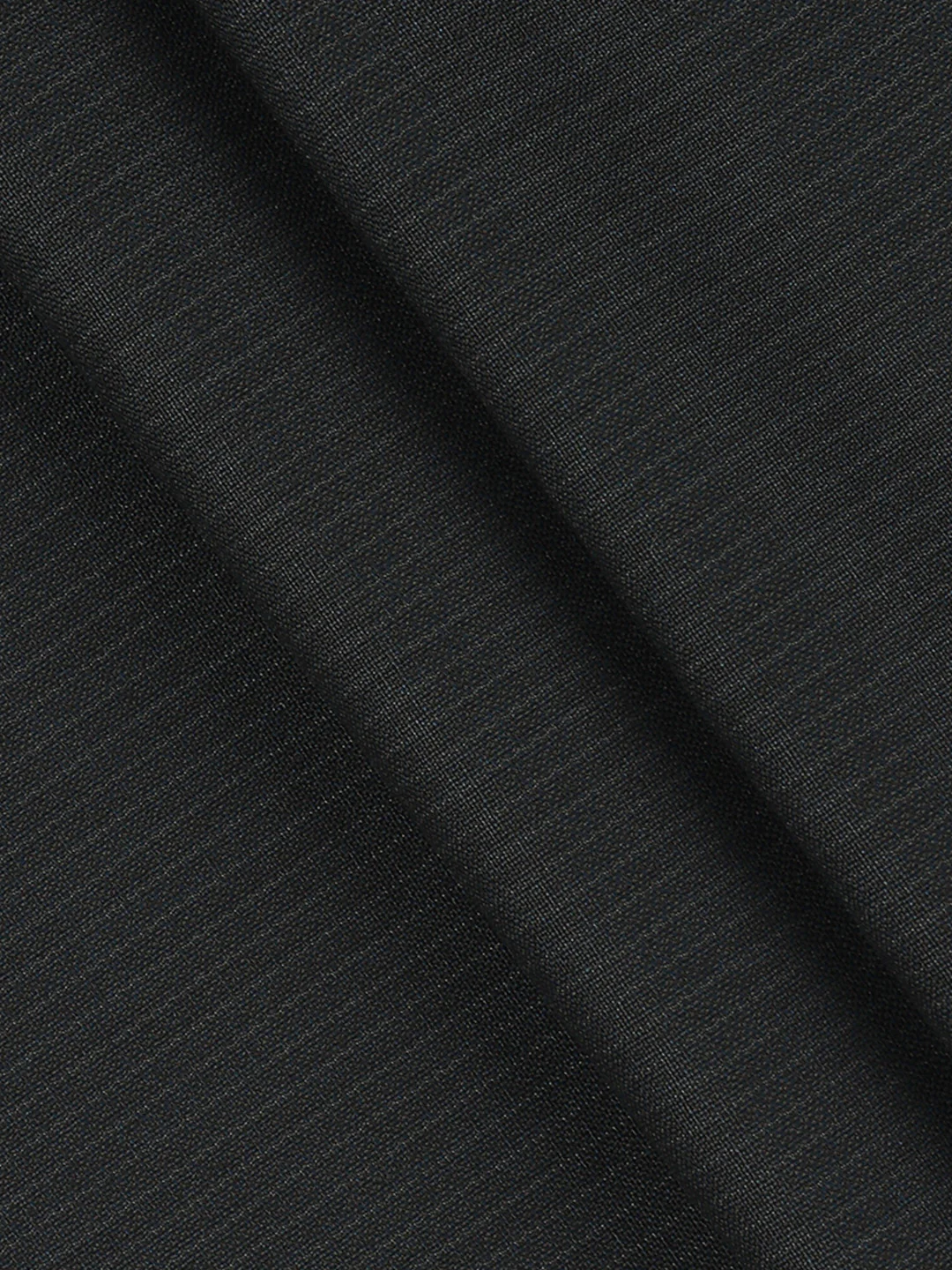 Poly Viscose Dark Blue Striped Suiting Fabric Week Days
