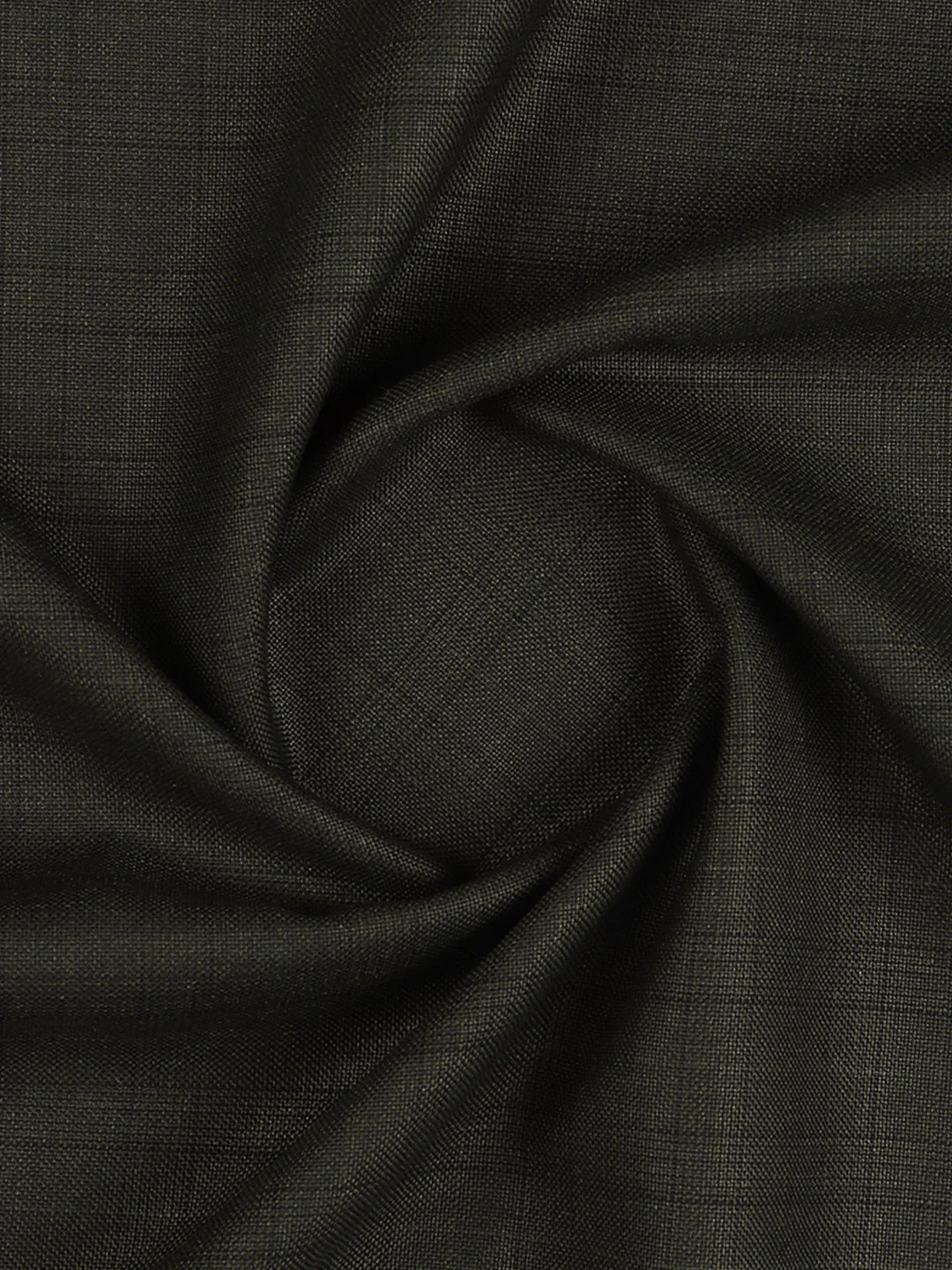 Poly Viscose Dark Green Checked Pants Fabric Golden Days