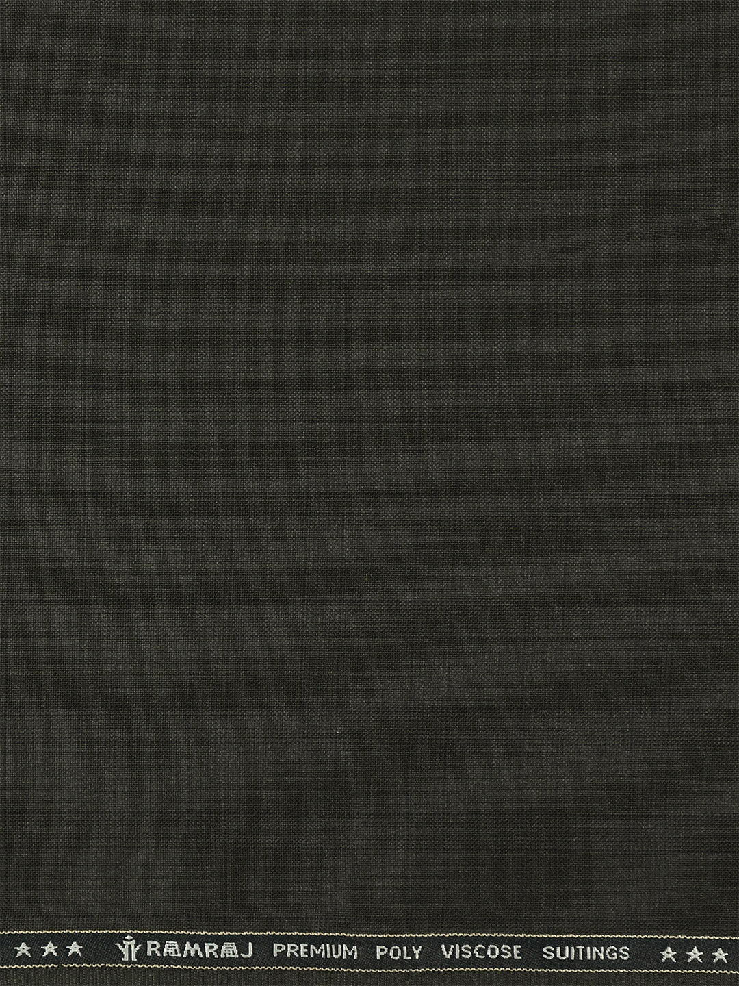 Poly Viscose Dark Green Checked Pants Fabric Golden Days - Image 3