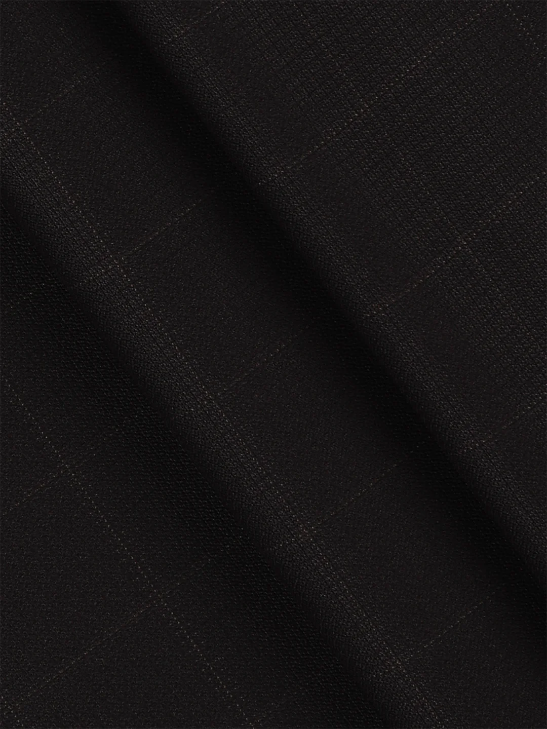 Poly-Viscose Dark Purple Checked Pants Fabric Happy Days - Image 2
