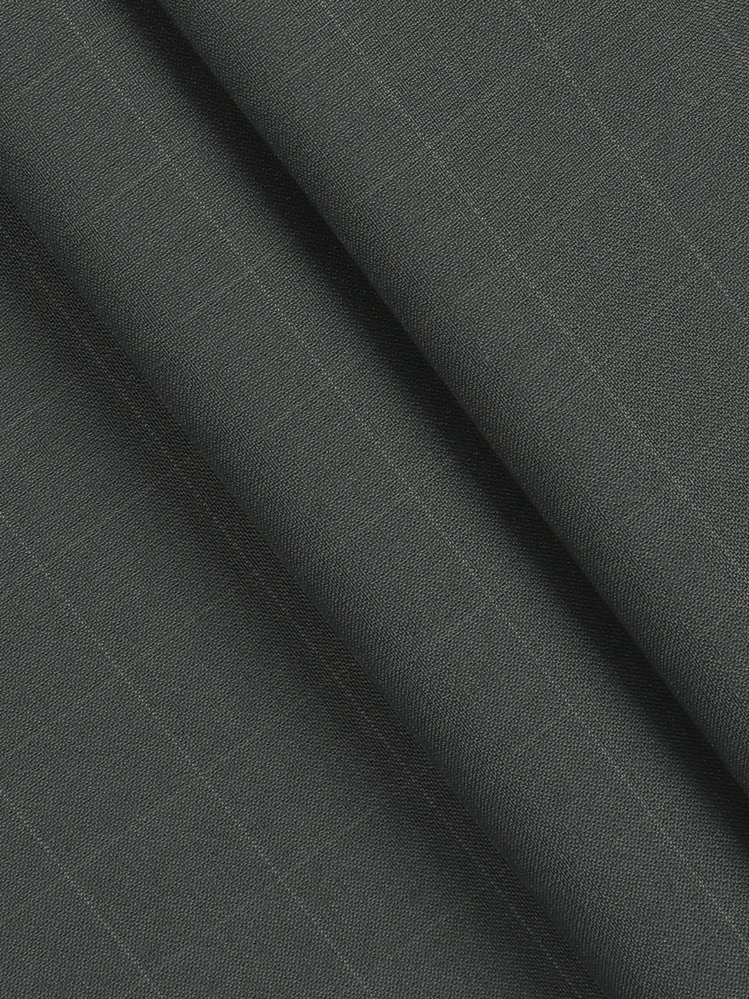Poly Viscose Grey Checked Suiting Fabric Week Days - Image 2