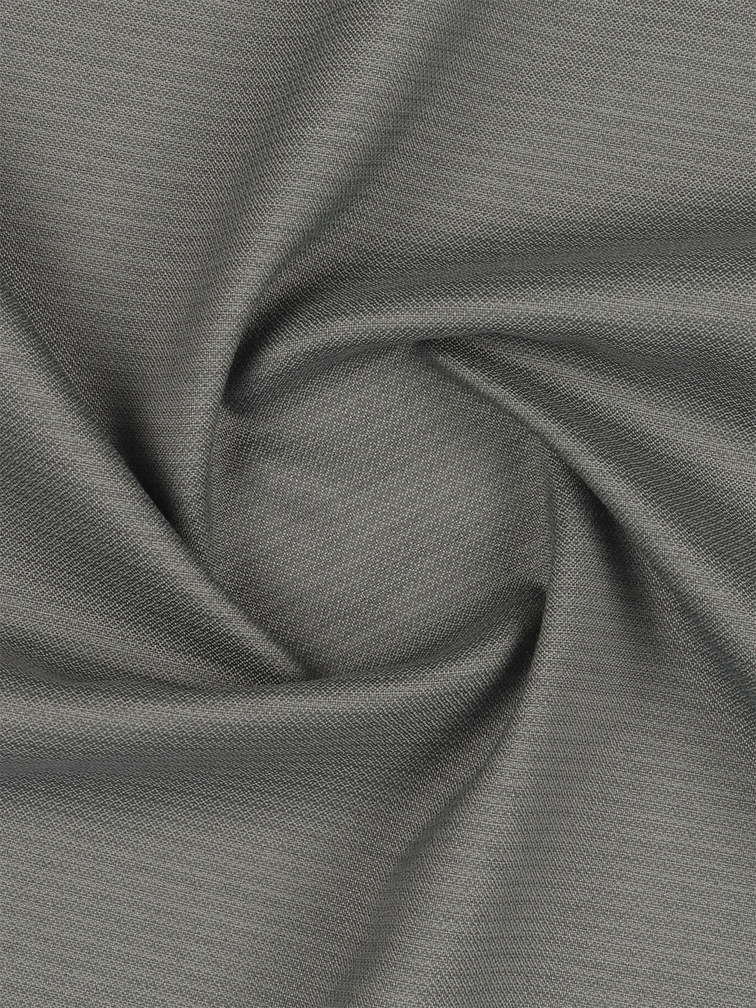 Poly Viscose Grey Striped Suiting Fabric Week Days
