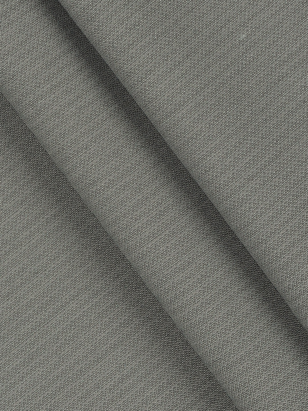 Poly Viscose Grey Striped Suiting Fabric Week Days - Image 2