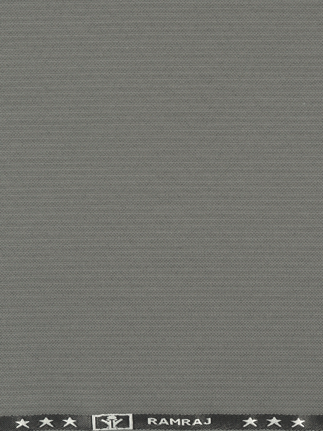 Poly Viscose Grey Striped Suiting Fabric Week Days - Image 3