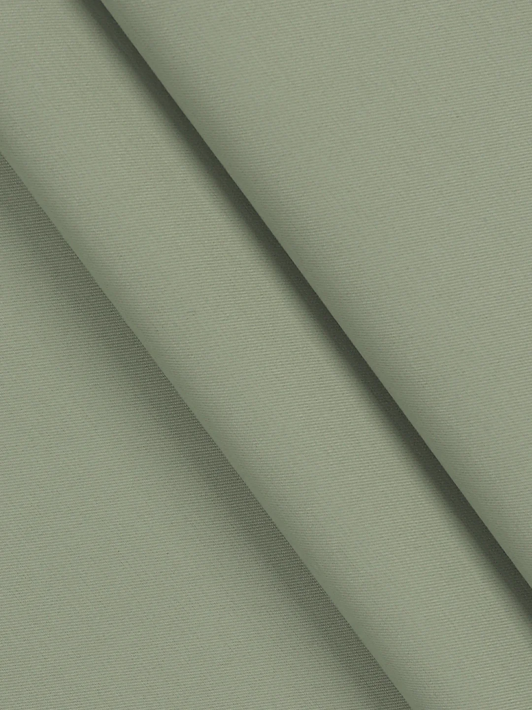 Poly Viscose Olive Green Plain Suiting Fabric Week Days - Image 2