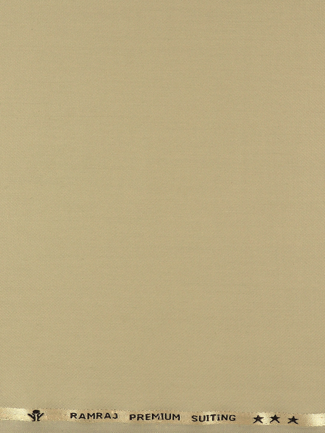 Poly Viscose Plain Suiting Fabric Light Brown All Days - Image 3