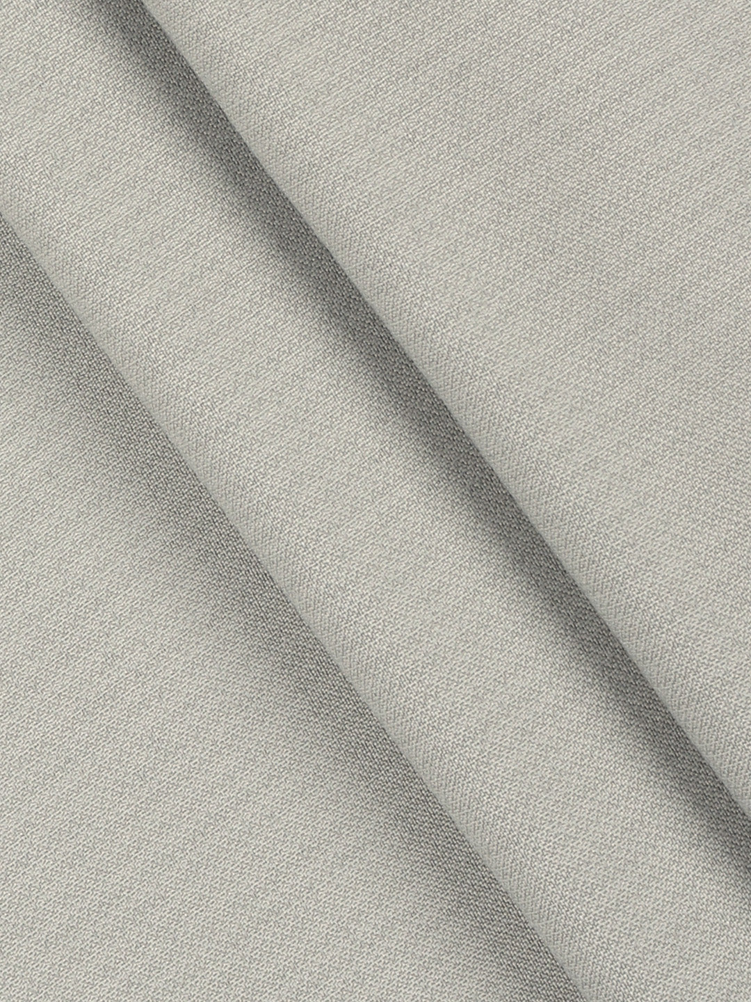 Poly Viscose Striped Suiting Fabric Grey Week Days