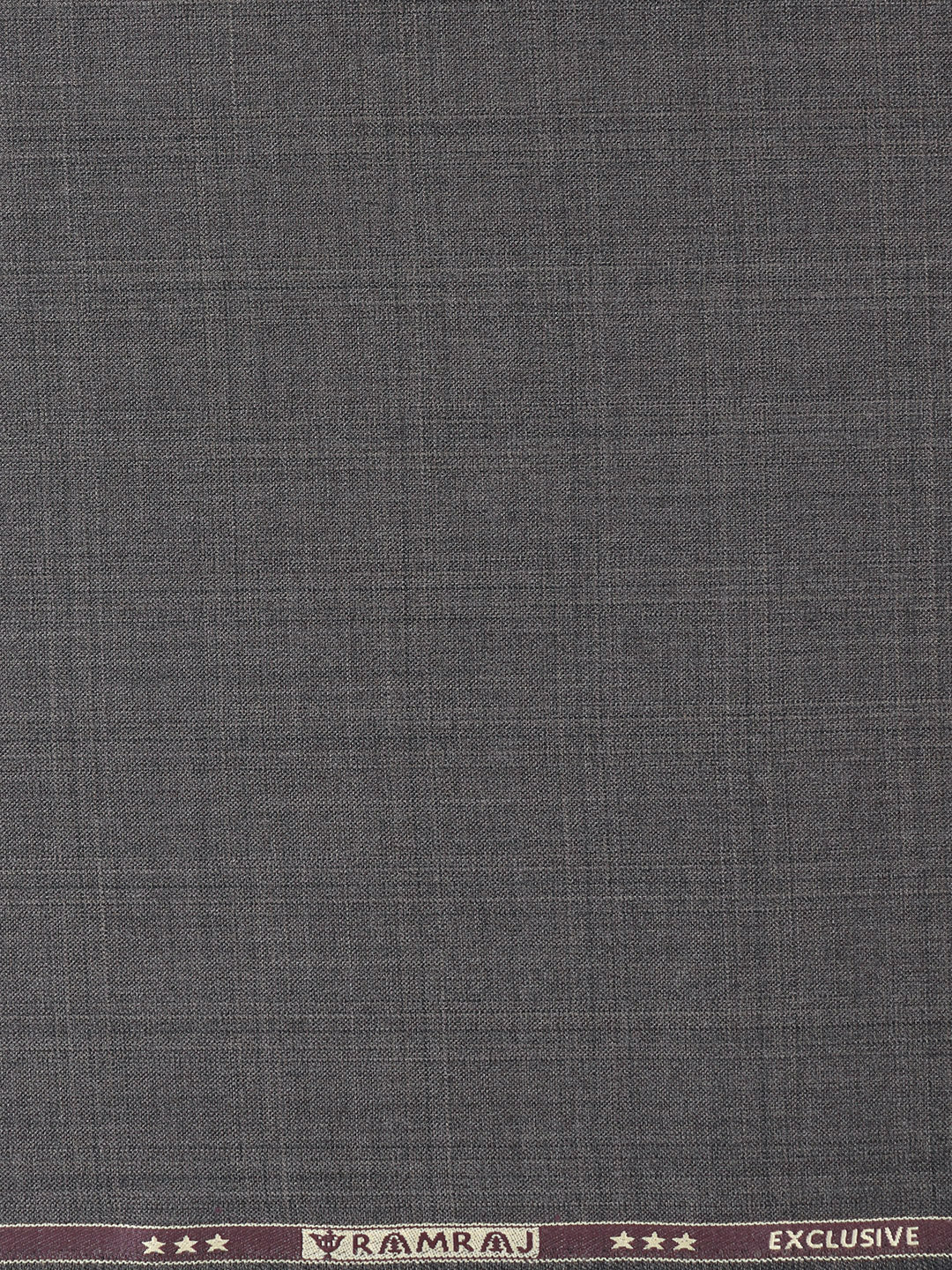 Premium Australian Merino Wool Blended Checked Pants Fabric Brown Valor Wool - Image 3