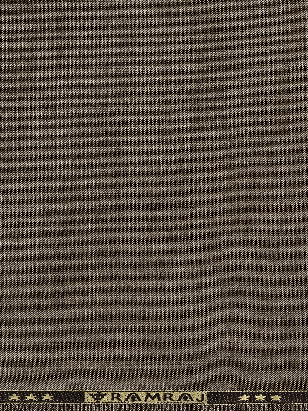 Premium Australian Merino Wool Blended Plain Pants Fabric Brown Teen Wool - Image 3