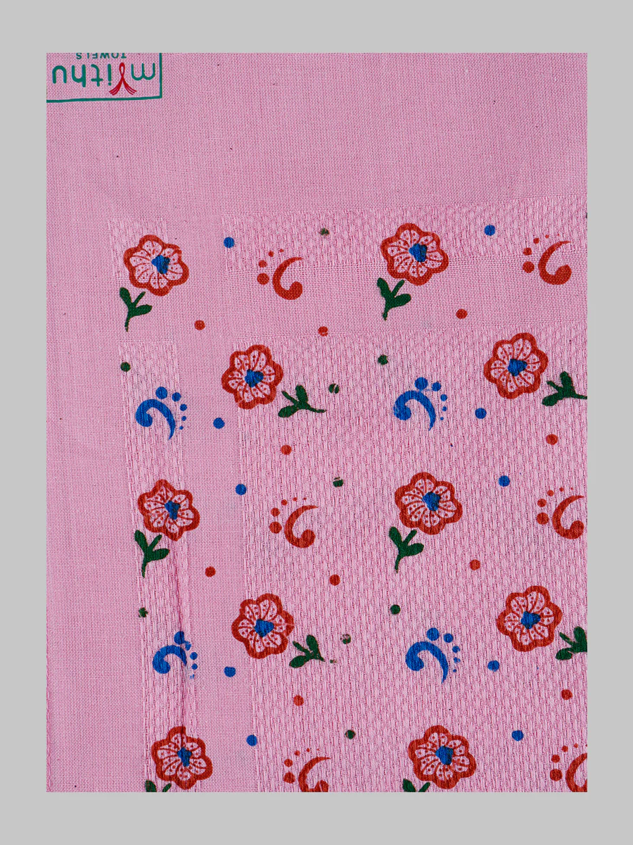 Premium Cotton Assorted Colour and Printed Napkin / Hand Towel (Pack of 6) - Image 10
