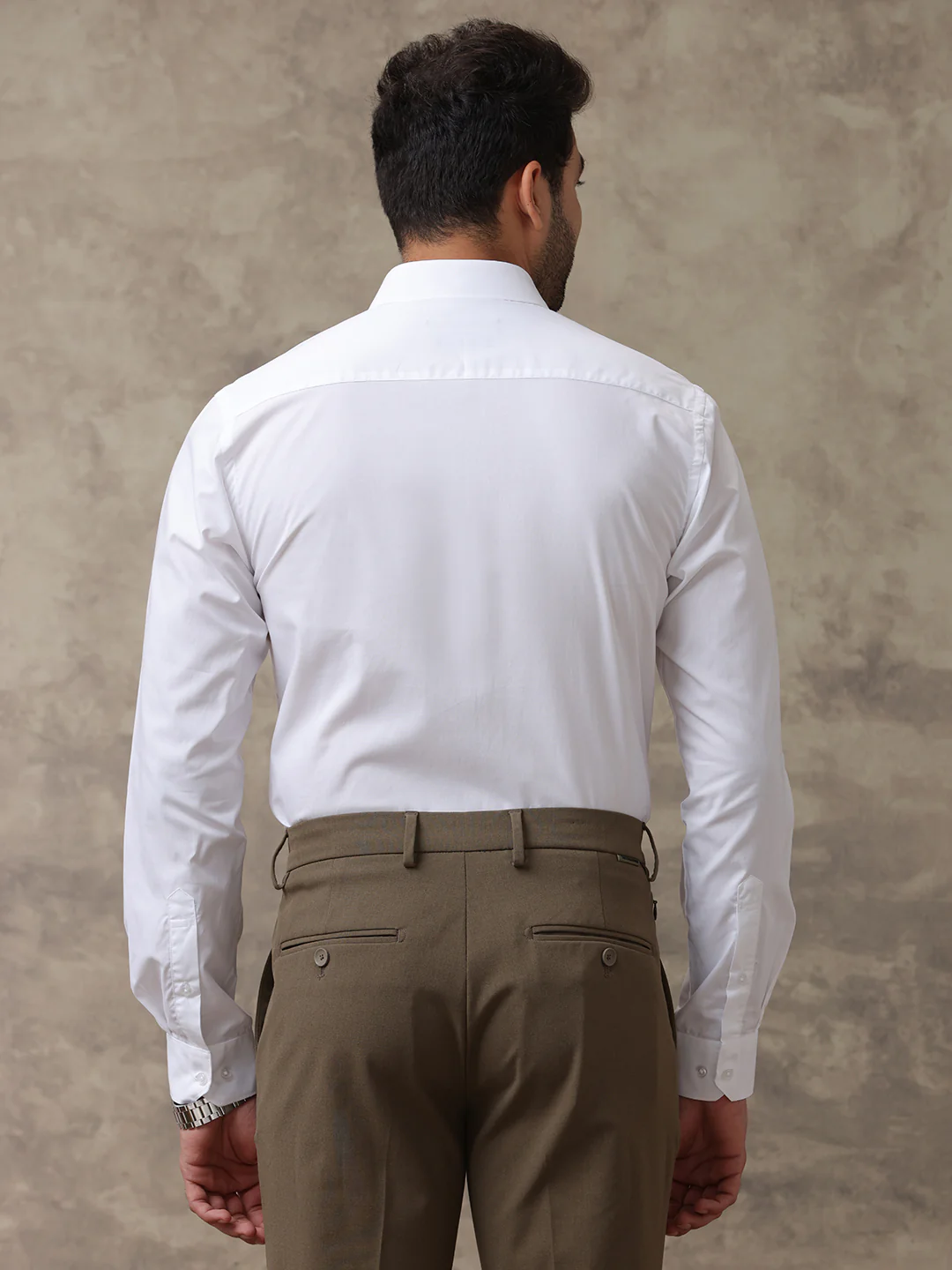Premium Giza Blend White Shirt – Luxor - Image 5