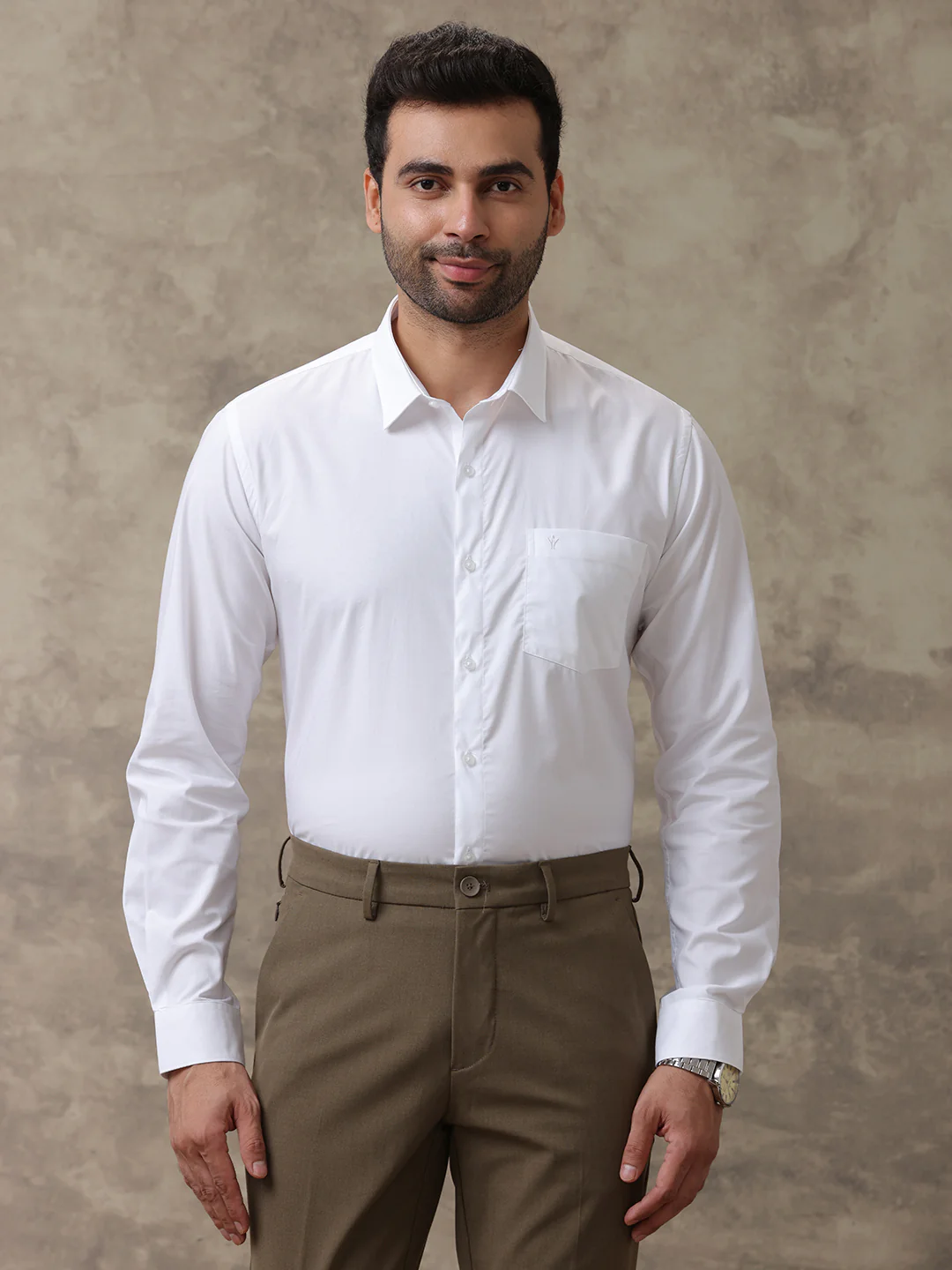 Premium Giza Blend White Shirt – Luxor - Image 6