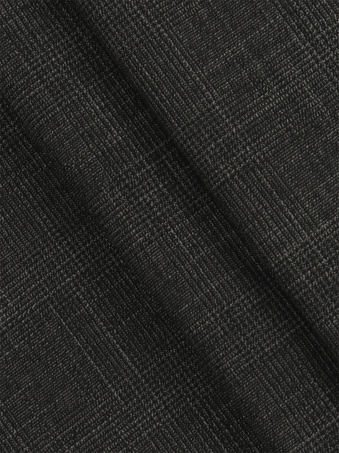 Premium Poly Viscose Blend Self Design Stretch Suiting Fabric Black Delicious - Image 2