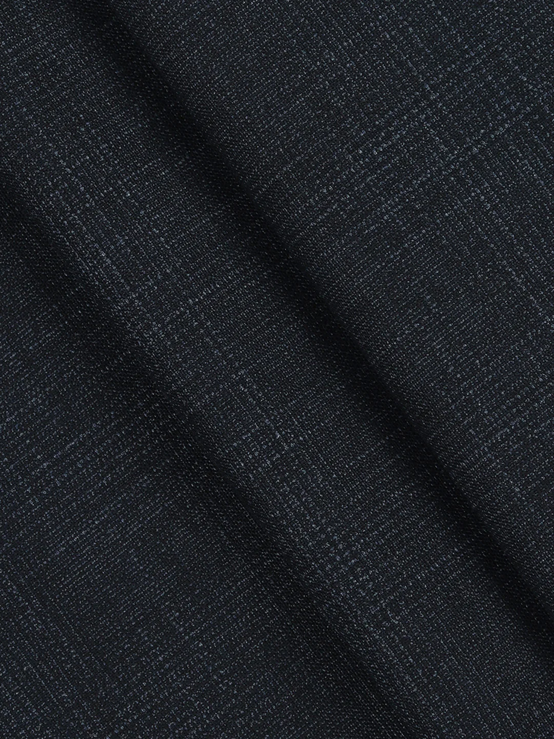 Premium Poly Viscose Blend Self Design Stretch Suiting Fabric Blue Delicious