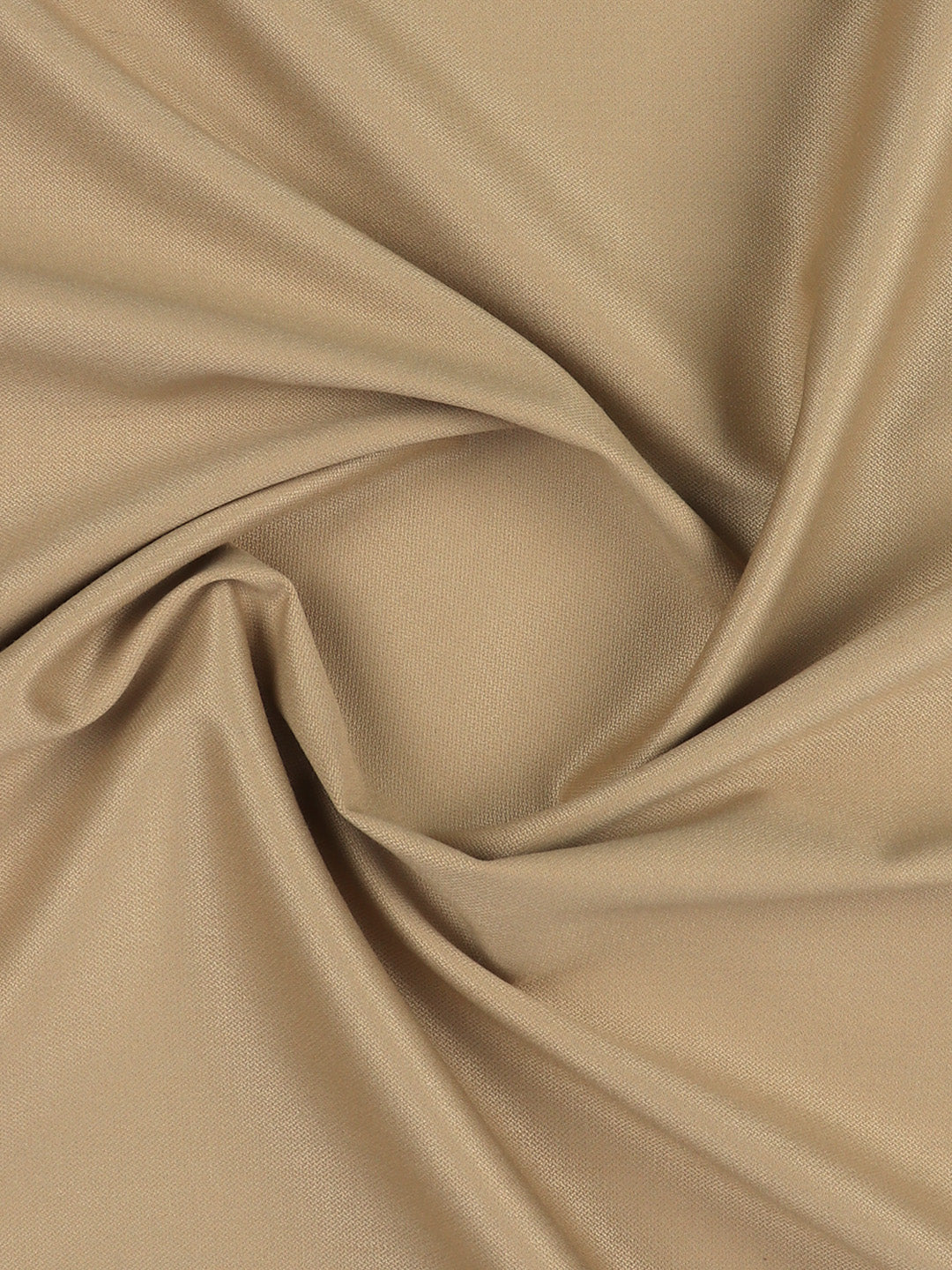 Premium Poly Viscose Plain Stretch Suiting Fabric Brown Miracle