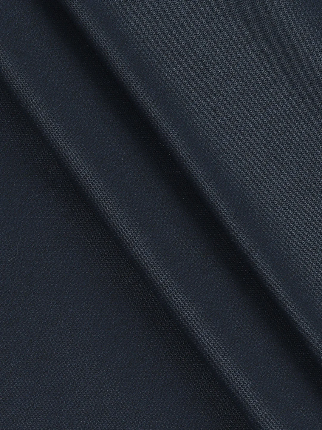 Premium Poly Viscose Plain Stretch Suiting Fabric Dark Blue Miracle - Image 2