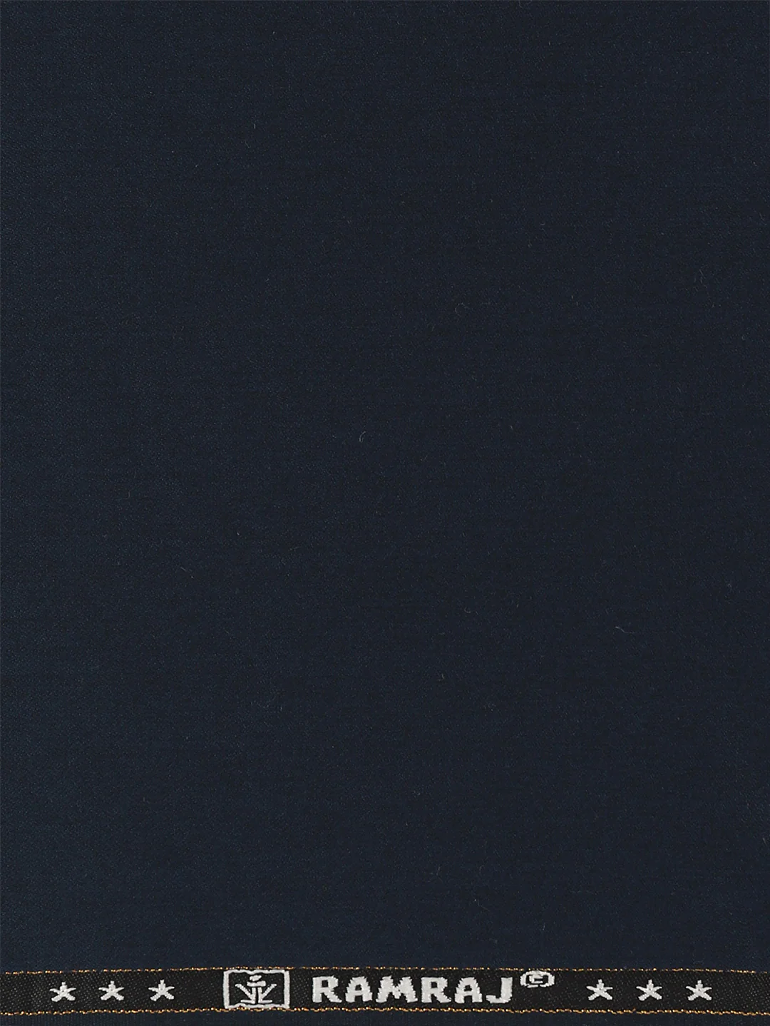 Premium Poly Viscose Plain Stretch Suiting Fabric Dark Blue Miracle - Image 3