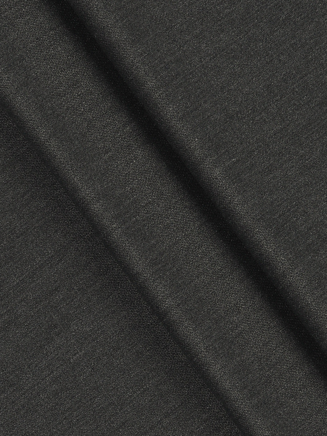 Premium Poly Viscose Plain Stretch Suiting Fabric Dark Grey Miracle
