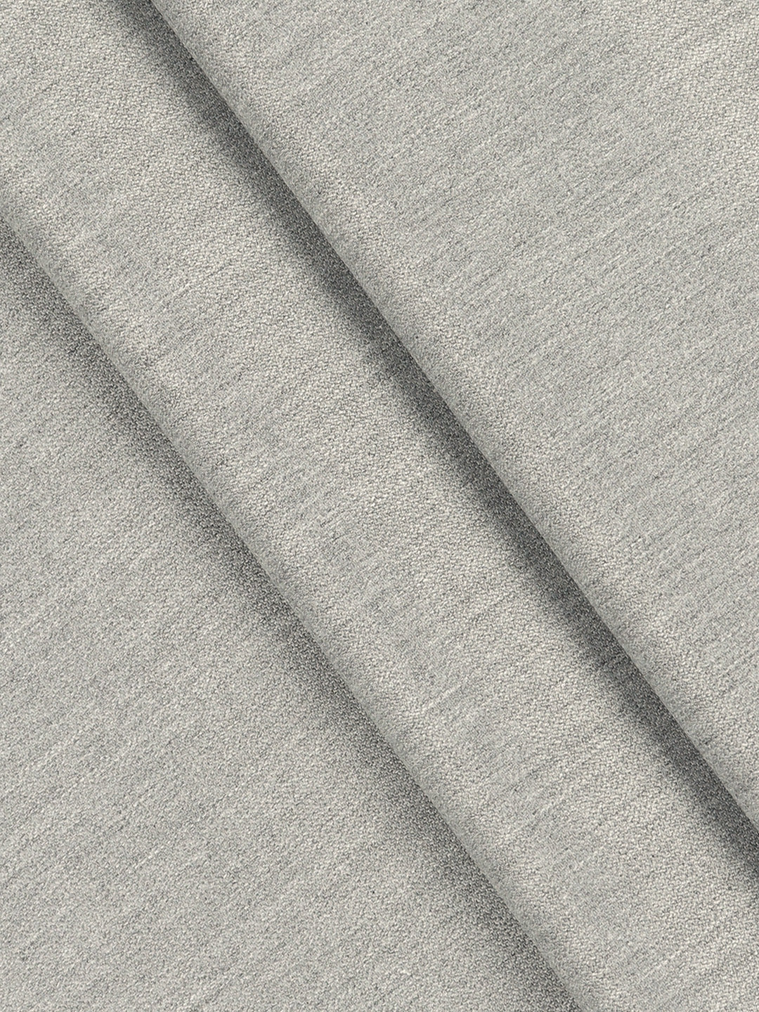 Premium Poly Viscose Plain Stretch Suiting Fabric Grey Miracle