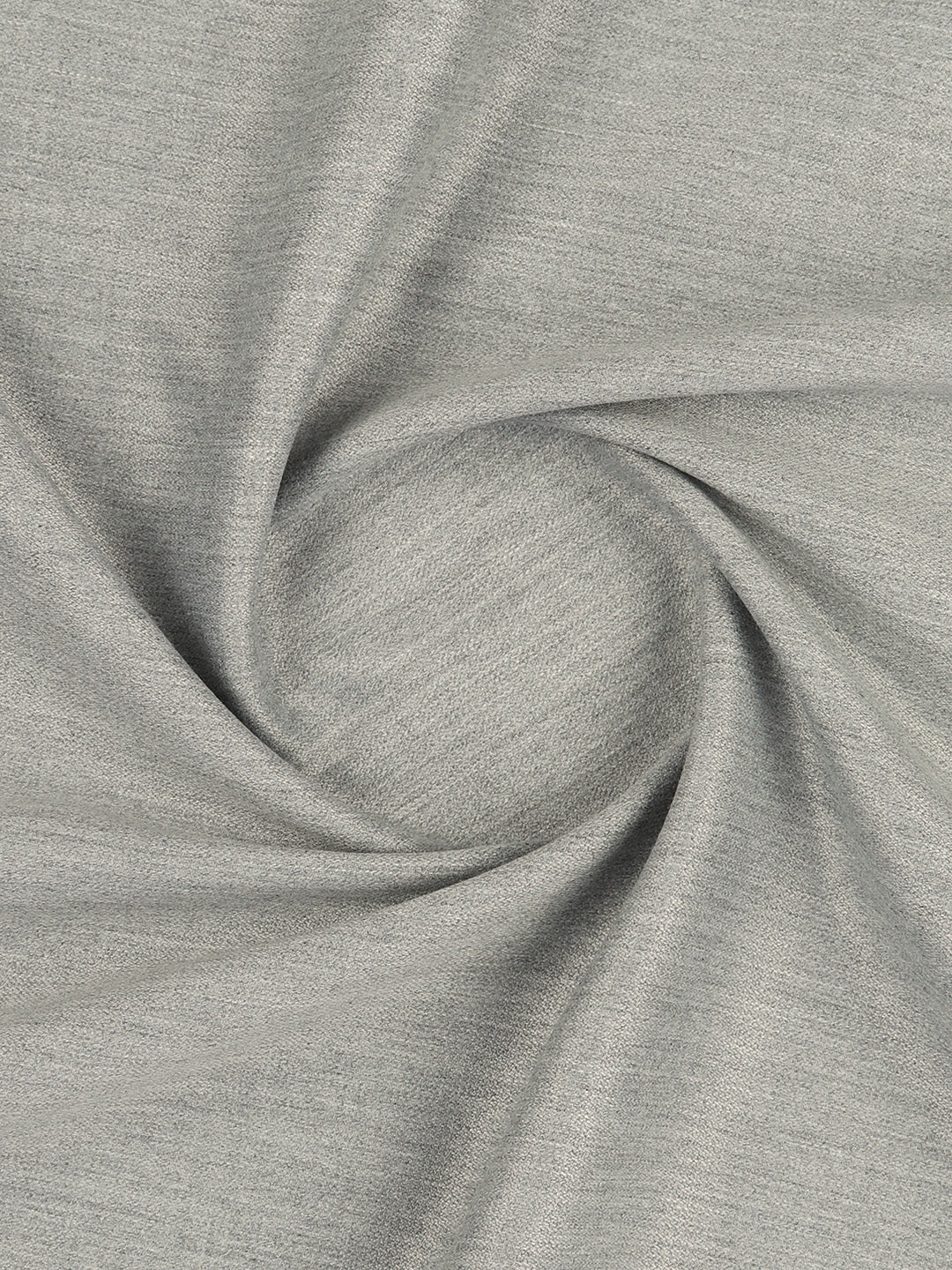 Premium Poly Viscose Plain Stretch Suiting Fabric Grey Miracle - Image 2