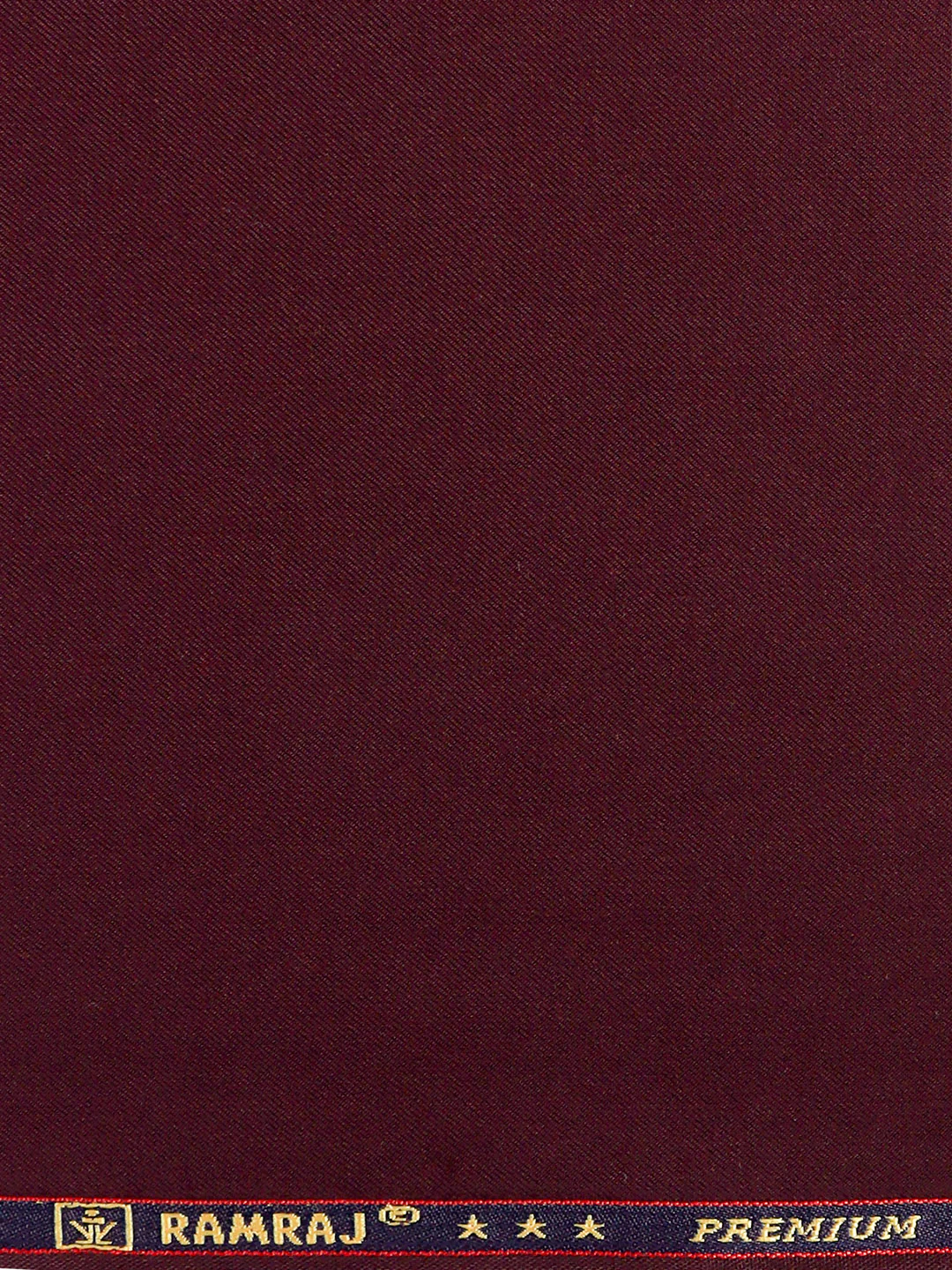 Premium Poly Viscose Plain Suiting Fabric Dark Purple Dream Craft - Image 3