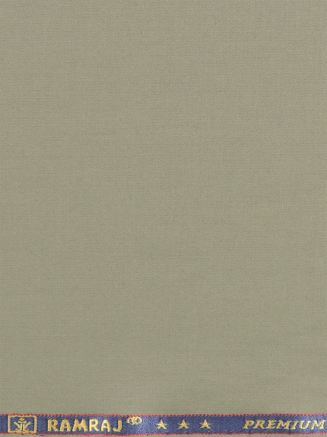 Premium Poly Viscose Plain Suiting Fabric Olive Green Dream Craft - Image 3