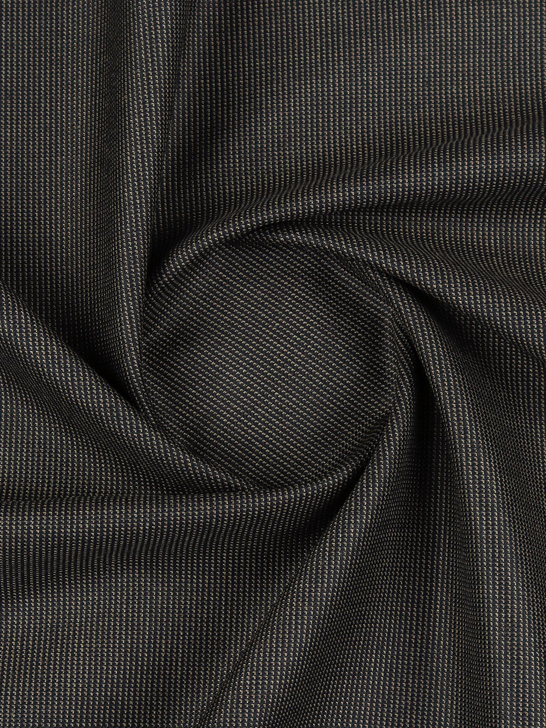 Premium Poly Viscose Self Design Pants Fabric Black Jolly Days