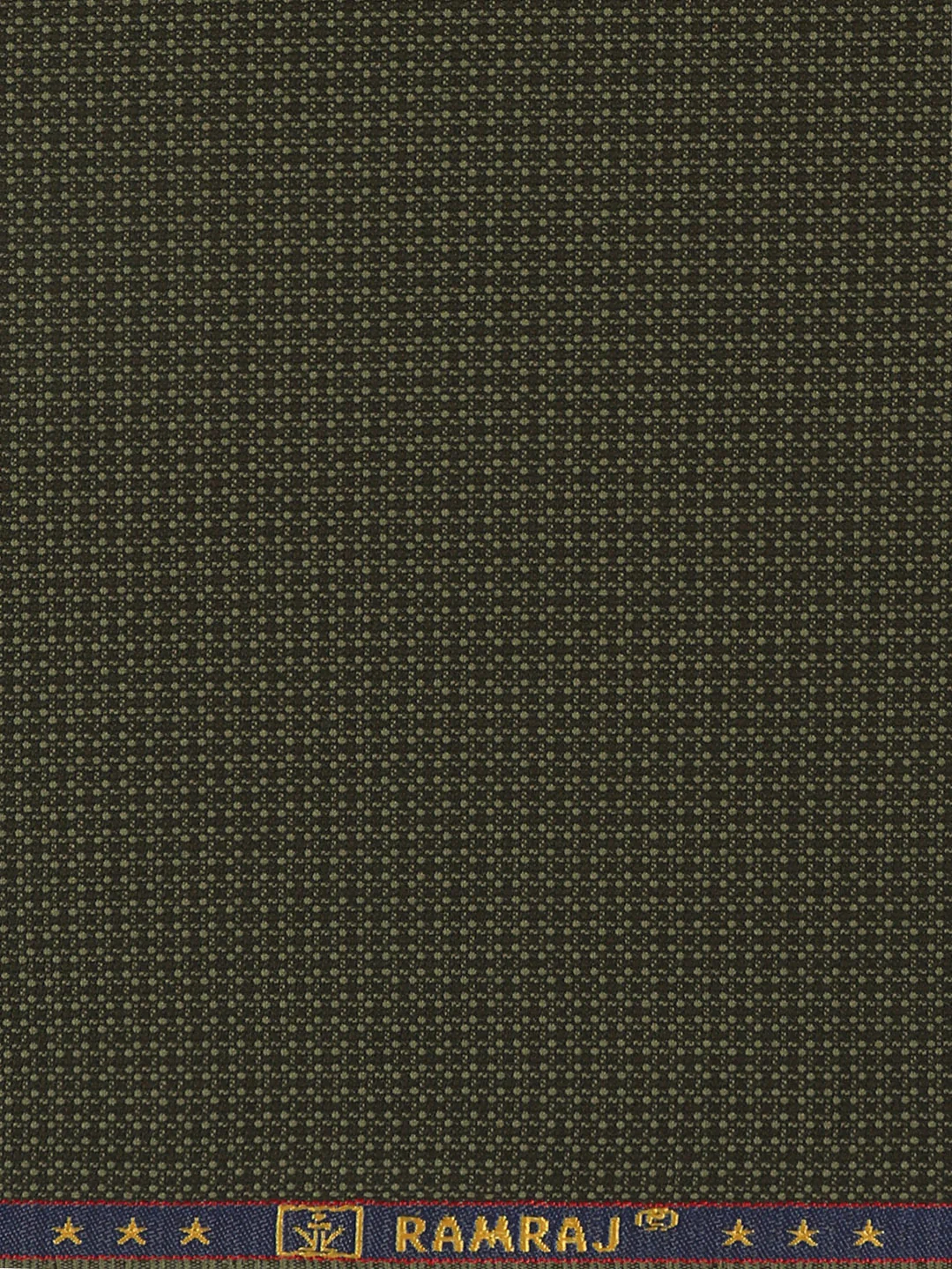 Premium Poly Viscose Self Design Suiting Fabric Green Dream Craft - Image 3