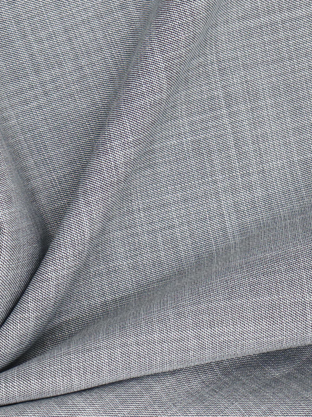 Premium Poly Viscose Stretch Plain Suiting Fabric Grey Mesmerize - Image 4