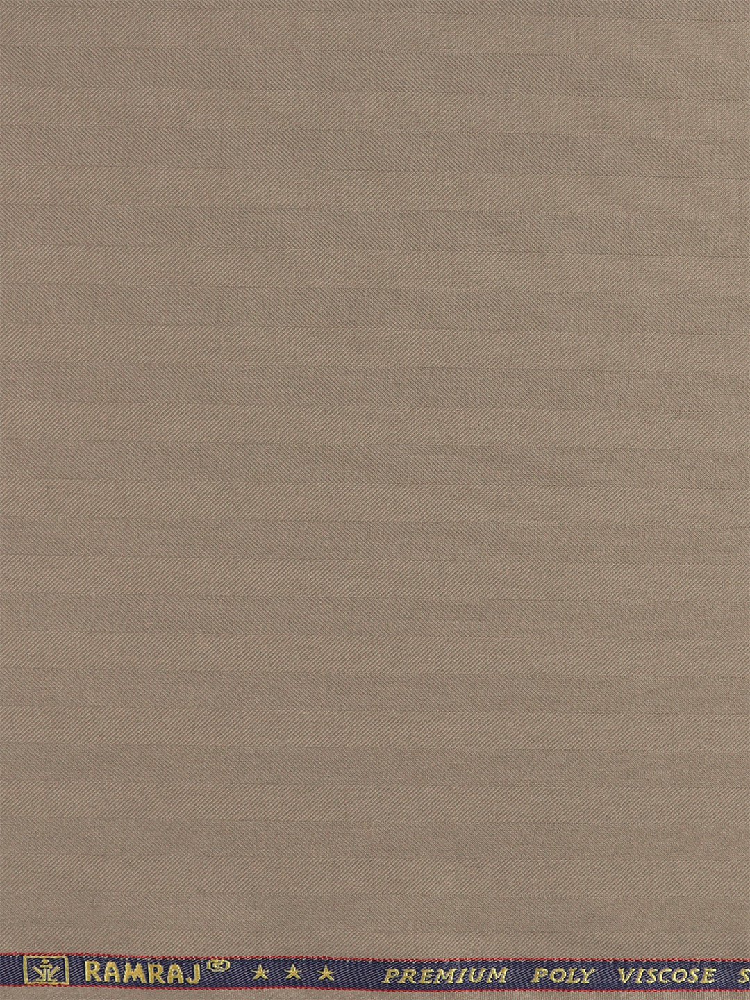 Premium Poly Viscose Striped Suiting Fabric Brown Dream Craft - Image 3