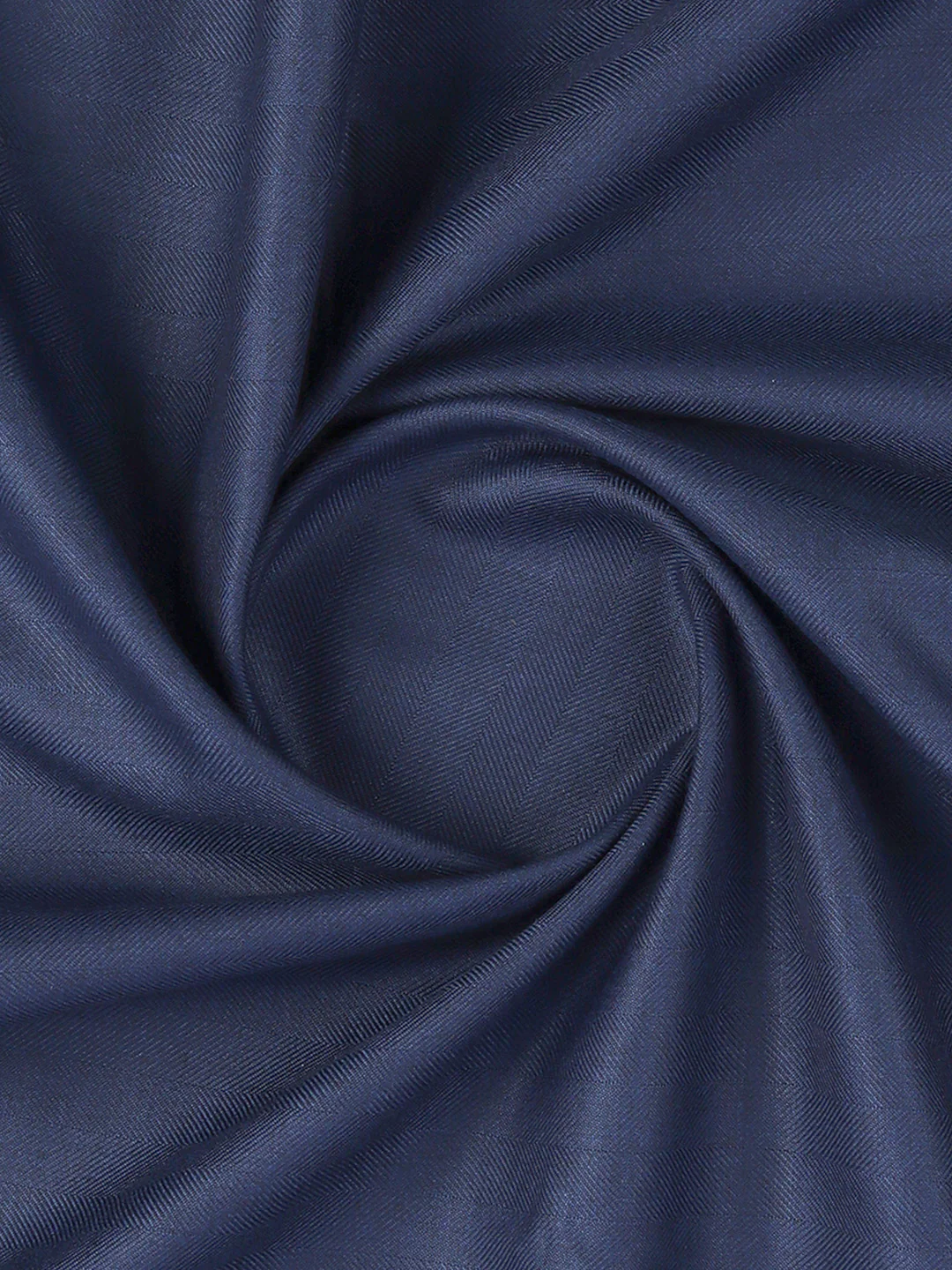 Premium Poly Viscose Striped Suiting Fabric Dark Blue Dream Craft