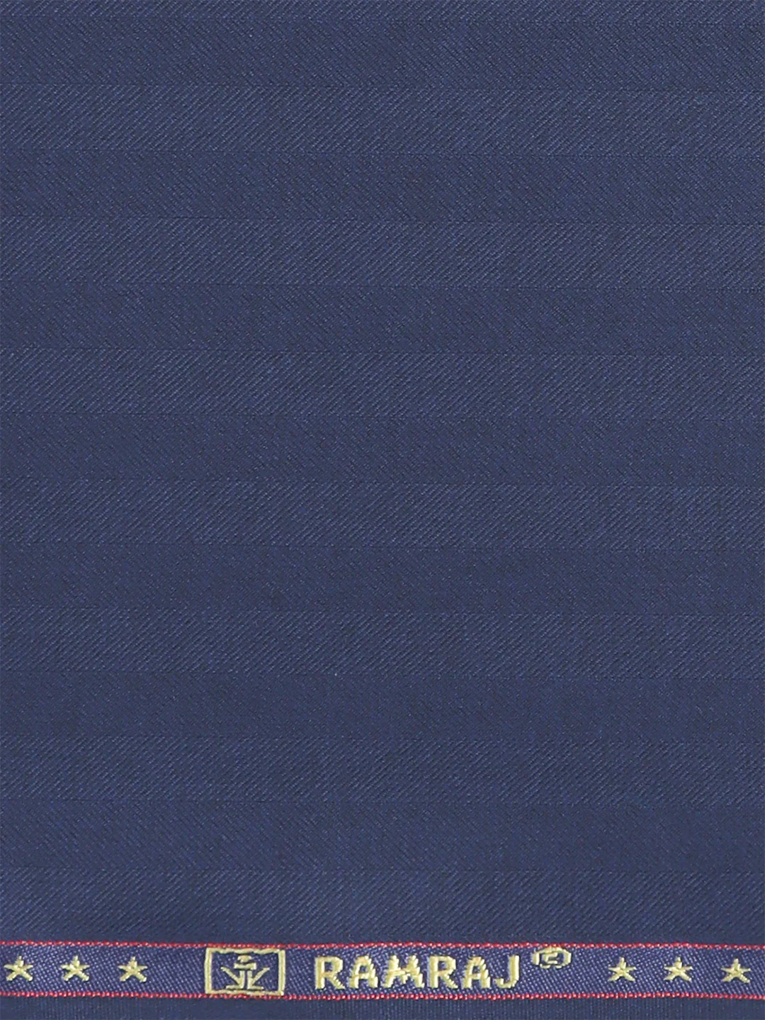 Premium Poly Viscose Striped Suiting Fabric Dark Blue Dream Craft - Image 3