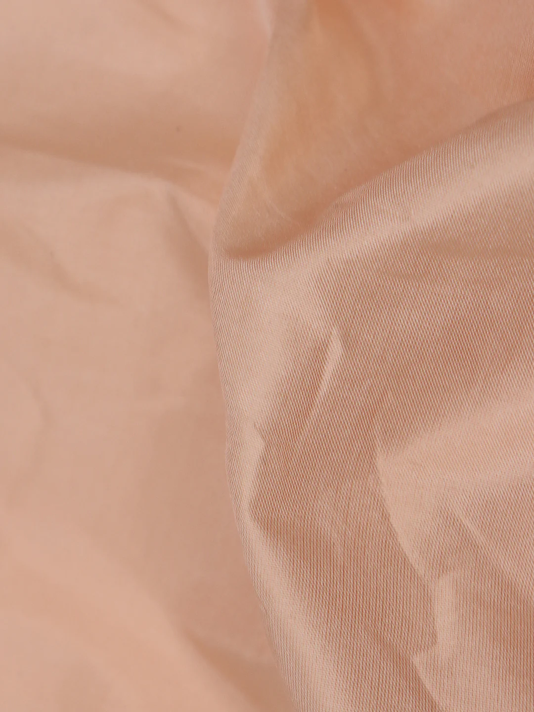 Premium Pure Silk Men Shirting Fabric Peach - Image 4