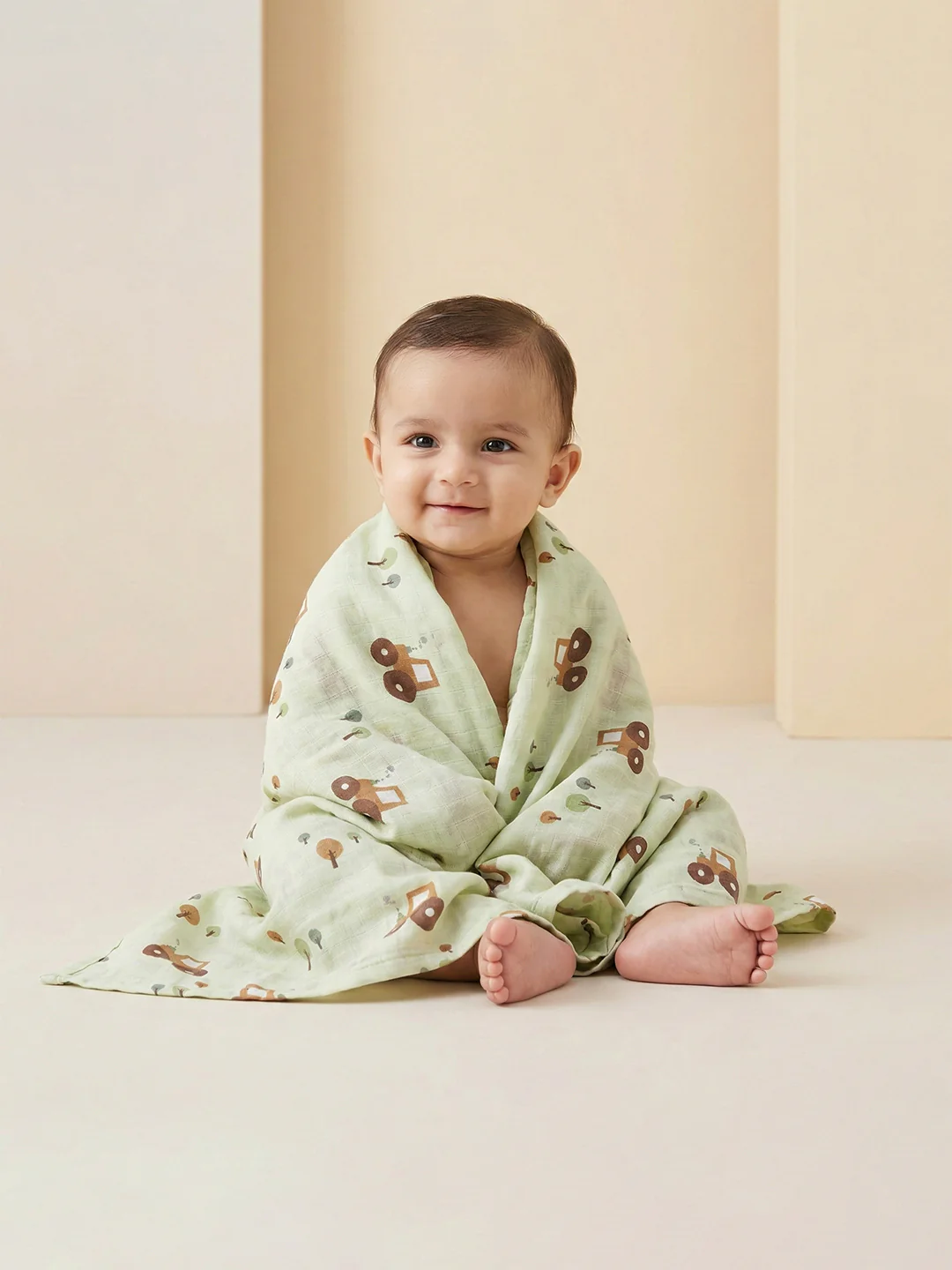 Premium Soft Baby Bath Towel (Pack of 3)  Gentle & Quick Absorbing Cotton | 0.75m x 1.42m - Image 10