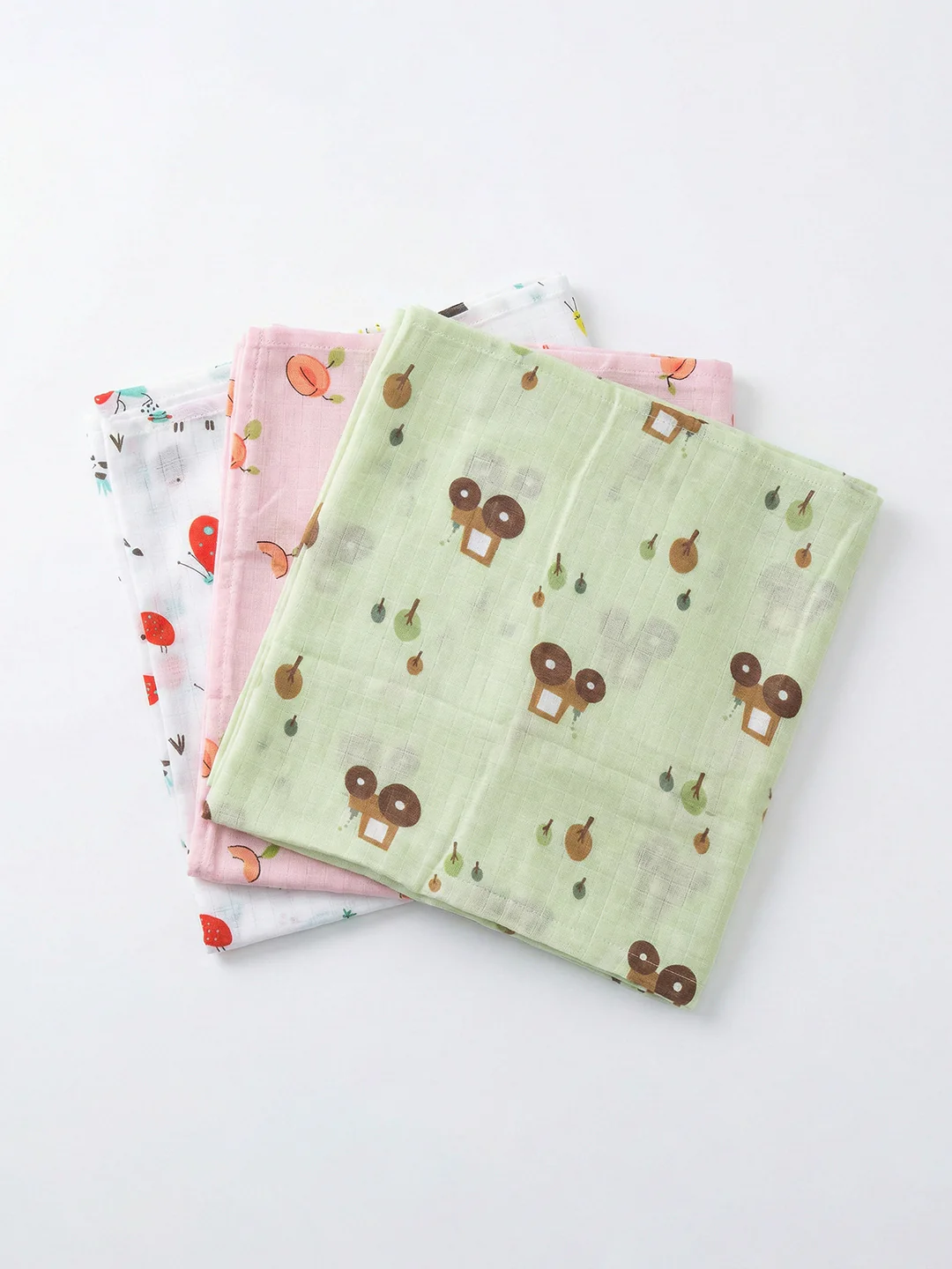 Premium Soft Baby Bath Towel (Pack of 3)  Gentle & Quick Absorbing Cotton | 0.75m x 1.42m - Image 4