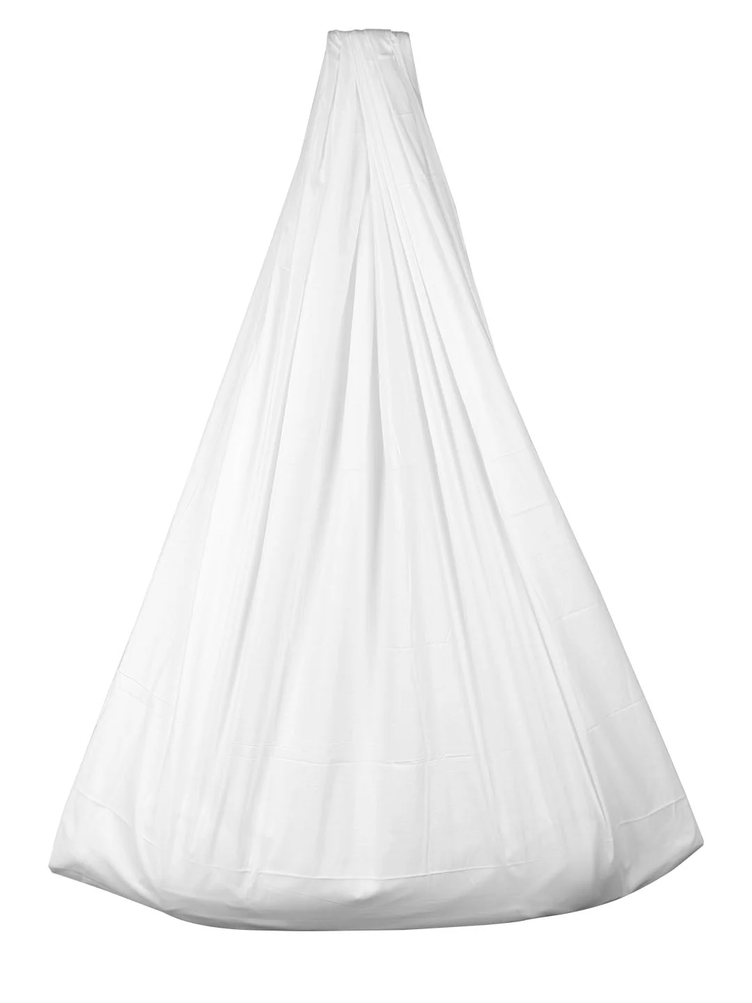 Premium Soft Cotton Baby Hammock Stitched White (Thottil/Jhula) - Image 4
