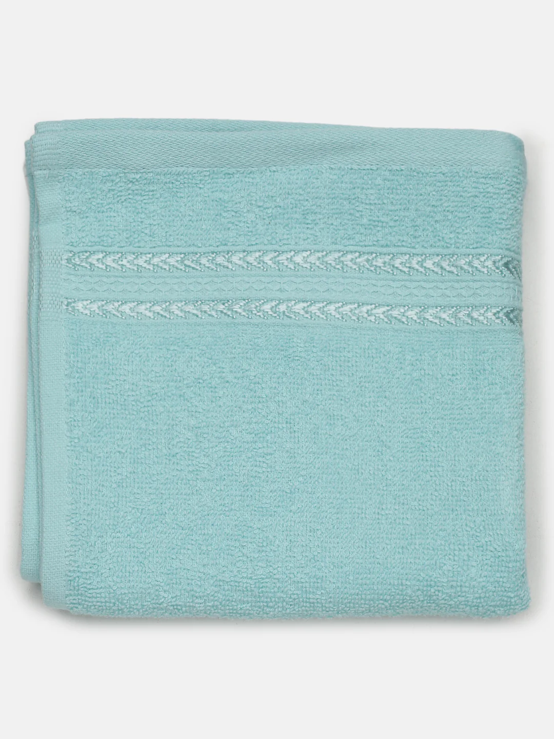 Premium Soft Terry Bath Towel Aqua Blue - Image 2