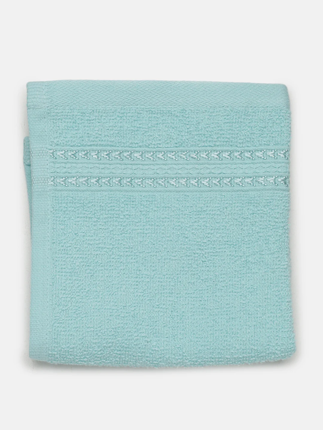 Premium Soft Terry Bath Towel Aqua Blue - Image 3