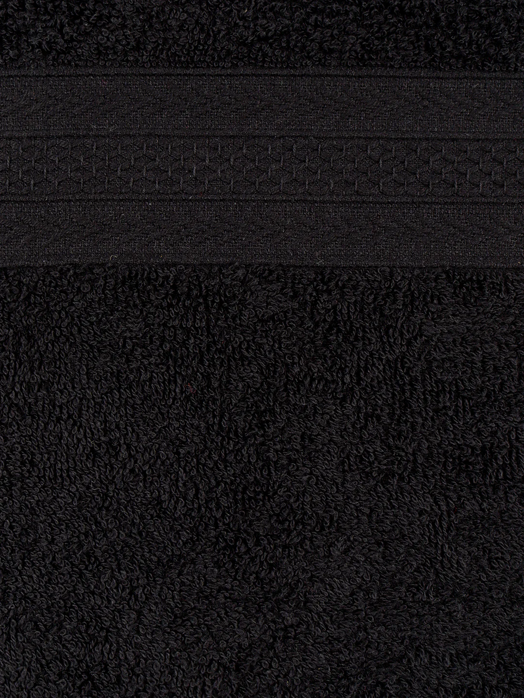 Premium Soft Terry Bath Towel Black - Image 5