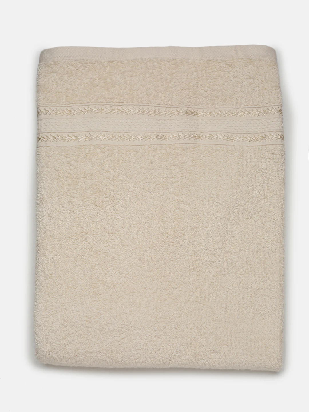Premium Soft Terry Bath Towel Ivory
