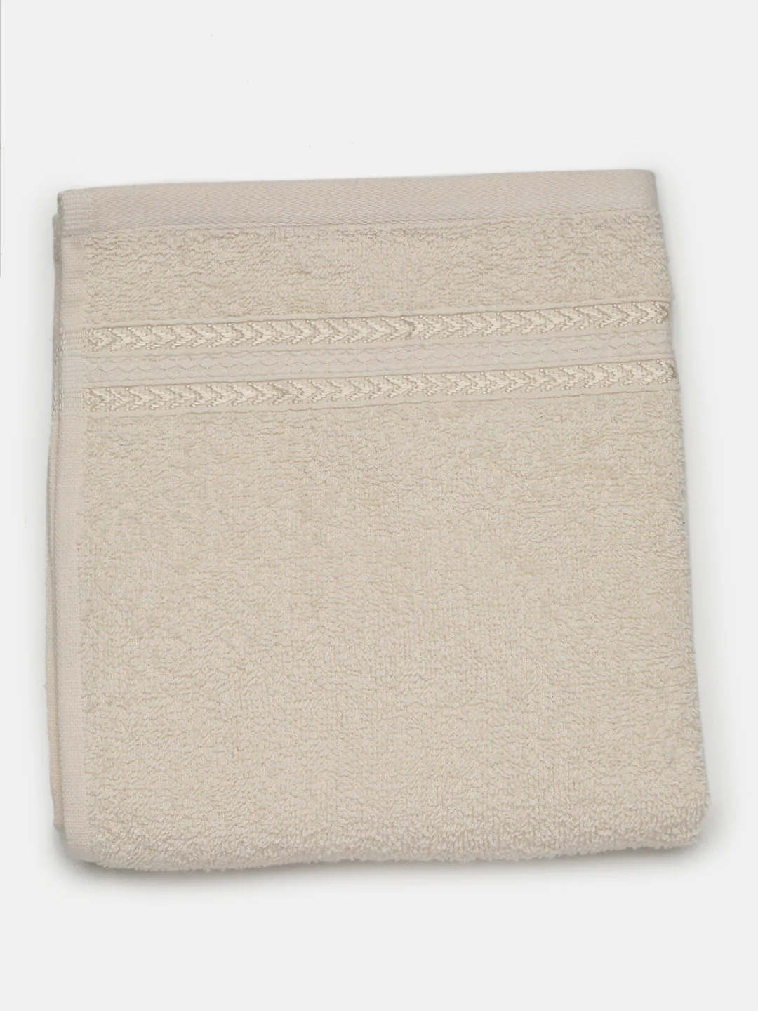 Premium Soft Terry Bath Towel Ivory - Image 2