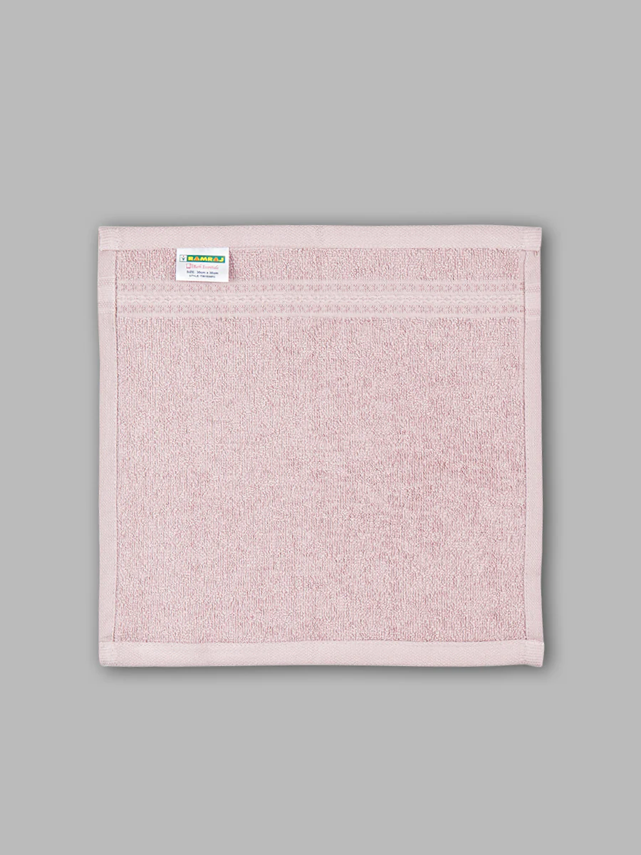 Premium Soft Terry Face Towel Light Violet FC1 ( Pack of 5 ) - Image 6