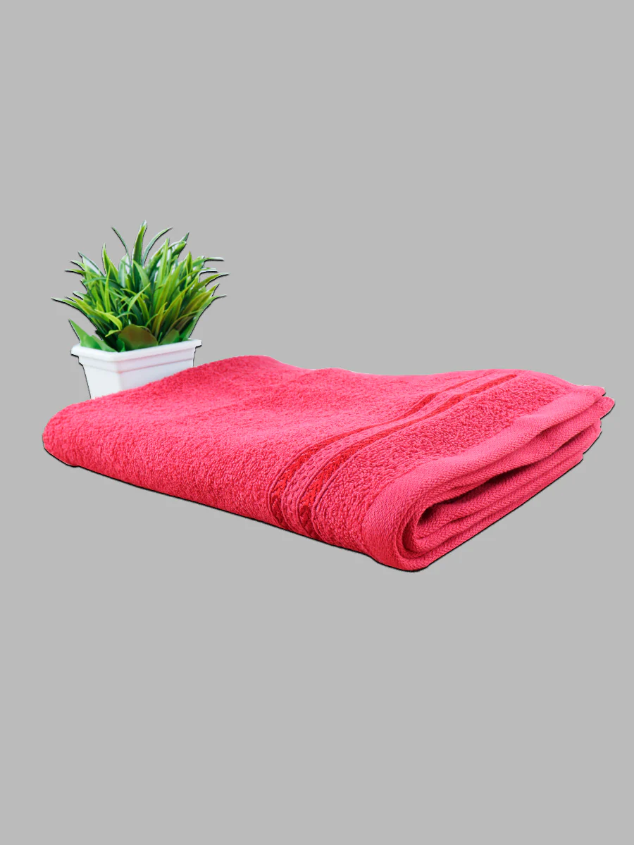 Premium Soft Terry Hand Towel Dark Pink HC10 (Pack of 2) - Image 5