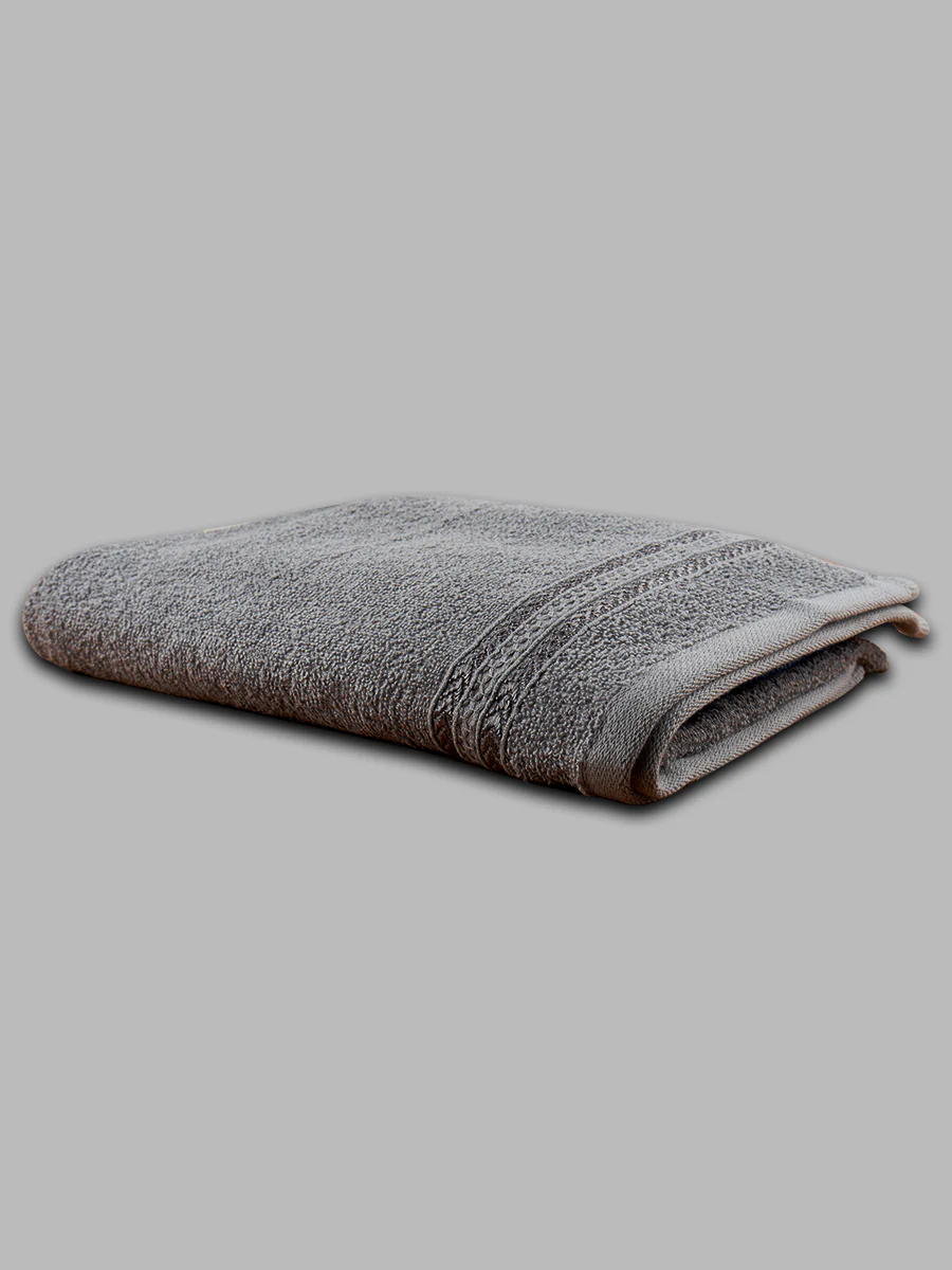 Premium Soft Terry Hand Towel Grey HC5 (Pack of 2) - Image 3
