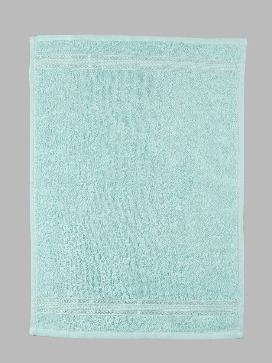 Premium Soft Terry Hand Towel Light Blue HC9 (Pack of 2) - Image 3