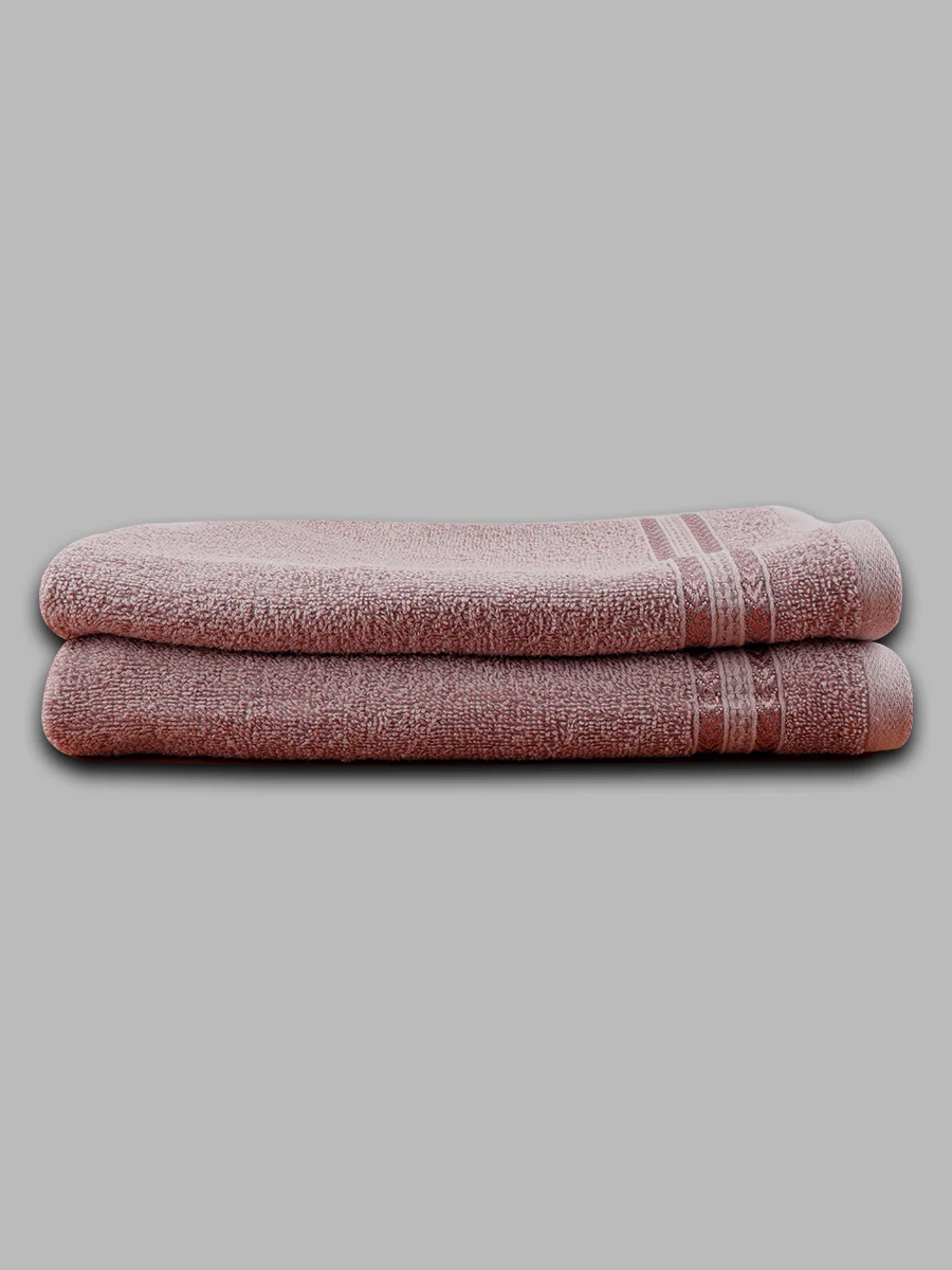 Premium Soft Terry Hand Towel Light Voilet HC1 (Pack of 2) - Image 3