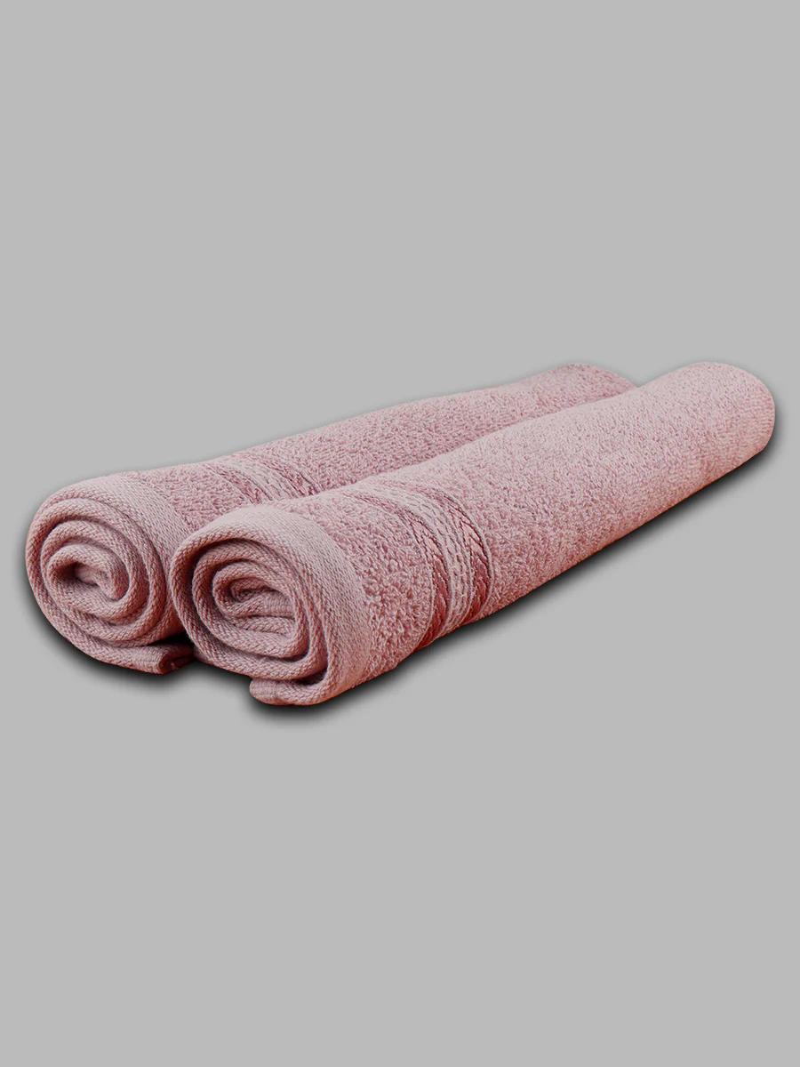 Premium Soft Terry Hand Towel Light Voilet HC1 (Pack of 2) - Image 5