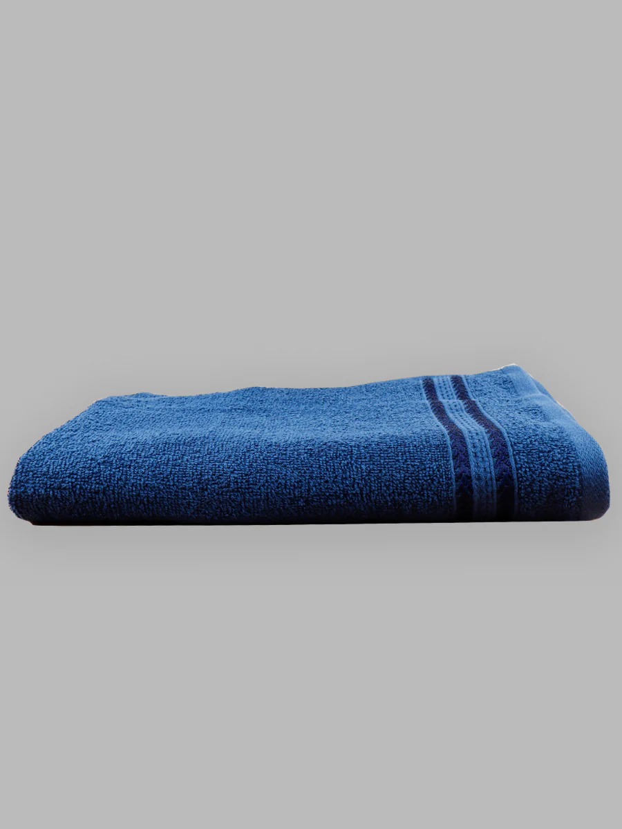 Premium Soft Terry Hand Towel Navy HC8 (Pack of 2) - Image 4