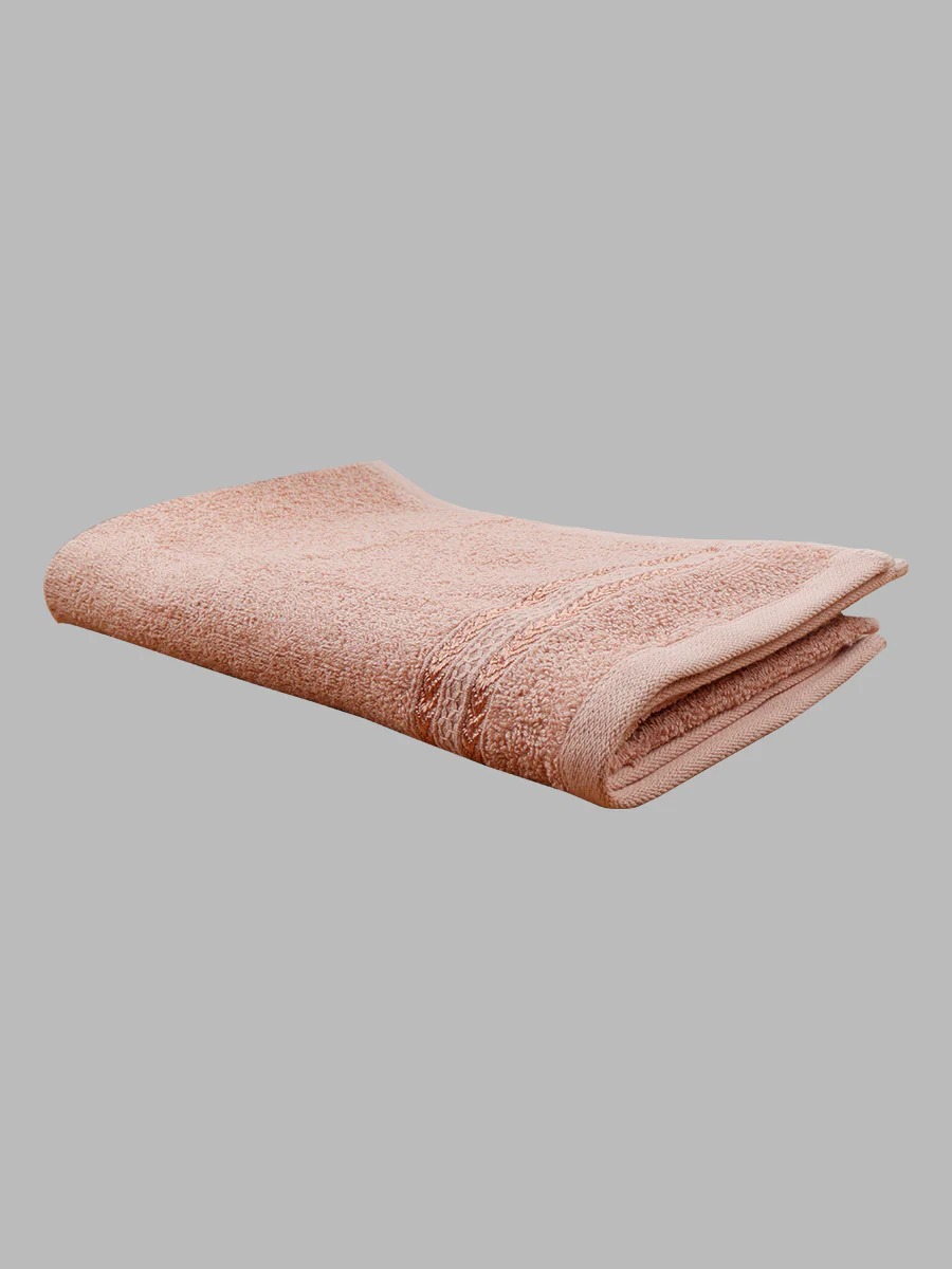 Premium Soft Terry Hand Towel Peach HC7 (Pack of 2) - Image 4